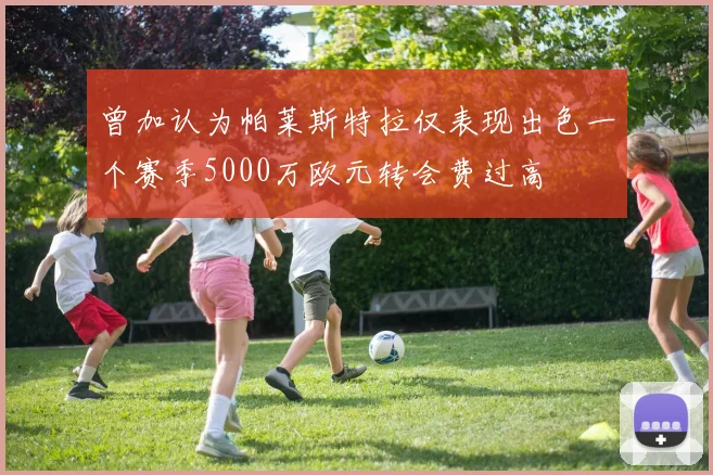 曾加认为帕莱斯特拉仅表现出色一个赛季5000万欧元转会费过高
